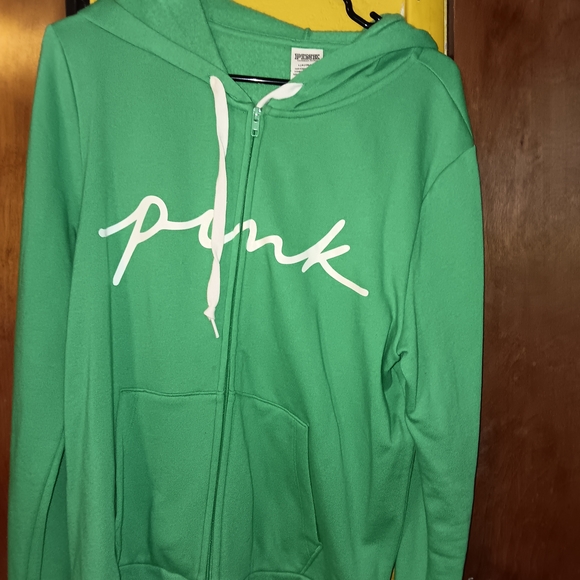 Green Kids Jacket by PINK Victoria's Secret - Picture 2 of 4
